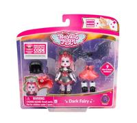 Royale High 3 Inch Dark Fairy Fashion Doll - 1 Figure with 9 Fashion Accessories - Virtual Item Code Included - Series 1 - Ages 5+