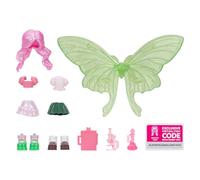 Jazwares Royale High 3” School Spirit Fashion Pack: Science - Nature Series 1-1 Figure with 15 Accessories - Wings Become Rings - Virtual Item Code Included - Ages 5+
