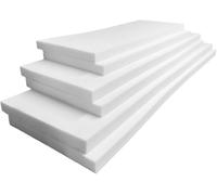 Royale Linens Premium Firm Foam Sheet - Cut to any size | Upholstery Foam for Bench, Sofa, Cushions & Pet Beds | Replacement Cushion Foam - UK Made (Without Quilted Cover, 18"x18"x2")