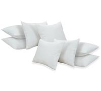 Royale Linens Waterproof Pillow Protectors Standard 8 Pack 100% Soft Brushed Microfiber Pillow Cover - Soft Quiet Zippered Pillows Protectors Non - Terry (Standard - Set of 8 - 20x26)