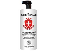 Royale Organic Treatment Silk Shampoo 1000ml Moisturising Smooth Intense Shine Silk Protein Royal Lily Regenerating Hair Face Body Vitamins EF Alcohol Free Organic Certified