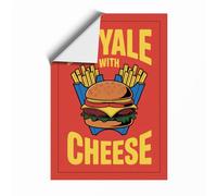 Royale with Cheese Retro Unframed Wall Art Print A3 (42×29.7cm), Wall Decor for Living Room, Bedroom, Office & Home, Art Gift