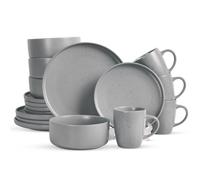Royalford 16 Piece Stoneware Dinnerware Set - Kitchen Dinner Set