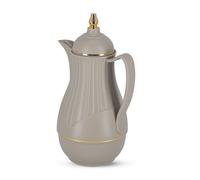 (Grey) Royalford Glass Insulated Vacuum Thermal Flask Jug