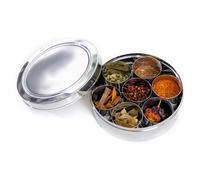 Royalford 20 Cm Spice Container Masala Dabba With 7 Compartments