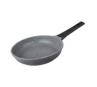 Royalford 26Cm Frying Pan With Durable Marble Coating Die-Cast Aluminum Skillet In Grey Grey