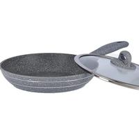 Royalford 28Cm Non-Stick Frying Pan With Glass Lid