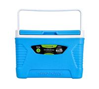 Royalford 5L Insulated Ice Cooler Box - 3 Layer Thermal Insulation Chiller Box - Portable Ice Box, Robust Cool Box for Camping Picnic Food & Drinks Container, Blue