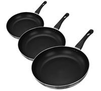 Royalford Fry Pan Set of 3 | Aluminium Non-Stick Frying Pan