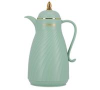 Royalford Glass Vacuum Flask Tea Carafe 1000Ml Insulated Airpot