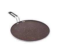 Royalford Granite Non-Stick Dosa Tawa, 30 CM | Aluminium Roti Tawa Pancake Maker Crepe Pan with Heat Resistant Handle | Ideal for Crepe Chapatti Pancakes Dosa Omelettes Flatbreads Fried Eggs Tortilla