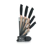 ROYALFORD Kitchen Knife Set 5 Piece Stainless Steel Knives Acrylic Stand