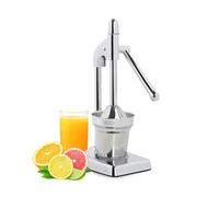 Stainless Steel Citrus Hand Press Juicer Juice Extractor Royalford Metallic Silver One Size