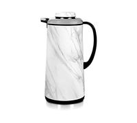 Royalford Marble Finish Vacuum Flask 1000ml | Double Wall Insulated Coffee Carafe | Thermal Jug for Hot & Cold Drinks | Leak-Proof Lightweight Easy Clean Durable & Stylish Portable Flask for Daily Use