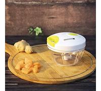 Royalford Mini Vegetable Chopper & with Storage Lid | Chops Vegetables, Nuts & Fruits | Blends Flour | Egg Beater | Meat Mincer | Large