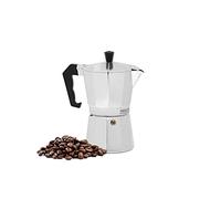 Royalford Moka Express Stovetop Coffee Maker | Aluminium Italian Coffee Maker Pot | Cafeteria Percolator for Ground Coffee Latte Mocha Cappuccino Macchiato | Gasket & Filter Included, 1 Cup Capacity