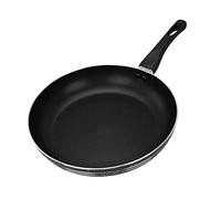 Royalford Non-Stick Frying Pan 26 CM | Aluminium Fry Pan for Induction Hob Skillet Pan | Saute Pan with 3-Layer PFOA-Free Coating for Healthy & Less Oil Cooking, Cool Touch Bakelite Handle | Black