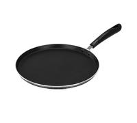 Royalford Non-Stick Pancake Pan, 26CM - Induction Crepe Pan with Heat Resistant Handle, Griddle Dosa Tawa - Ideal for Crepe Chapatti Pancakes Dosa Omelettes Flatbreads Fried Eggs Tortilla