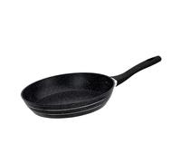 Royalford Smart Non-Stick Frying Pan with Durable Granite Coating, Forged Aluminium in Black | Size: XL Royalford Black XL