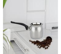 Royalford Stainless Steel 24Oz/700Ml Turkish Cezve Coffee Tea Warmer Long Handle