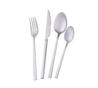 Royalford StainlessSteel Cutlery Set16Pcs DishwasherSafe Mirror Finish