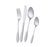 16 Pieces Stainless Steel Cutlery Set for 4 People Royalford Silver One Size