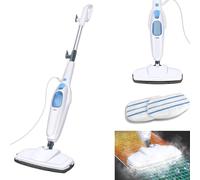 Royalswill Electric Cleaner Floor Hot Steam Mop 1500W Floor Steam Cleaner 5-in-1 Tile Cleaner Hard Wood Floor Cleaner MultiPurpose Handheld Steam Cleaner with 2 Washable Microfiber Pads