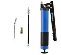 Royalswill Grease Gun, Professional Pistol Grip Grease Gun 10000 PSI with Flexible Rigid Hose, Heavy Duty Grease Gun Cartridge 20 OZ 600cc for Heavy Equipment, Vehicles, & Machinery, Easy to Prime