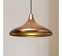 ROYALTECH Claus pendant light, copper/gold, Ø 35 cm, metal