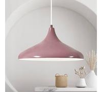 ROYALTECH Claus pendant light, purple/white, Ø 35 cm, metal
