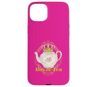 Royalty Crown Pun Tea Lovers Tea Party Funny Case for iPhone 15 Plus