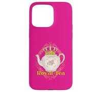 Royalty Crown Pun Tea Lovers Tea Party Funny Case for iPhone 15 Pro Max