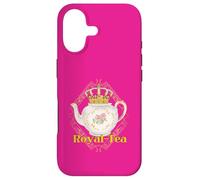 Royalty Crown Pun Tea Lovers Tea Party Funny Case for iPhone 17