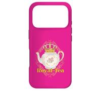 Royalty Crown Pun Tea Lovers Tea Party Funny Case for iPhone 17 Pro