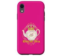 Royalty Crown Pun Tea Lovers Tea Party Funny Case for iPhone XR