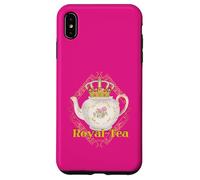 Royalty Crown Pun Tea Lovers Tea Party Funny Case for iPhone XS Max