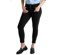 Royalty for Me Women's Premium Stretch Skinny Jean, Black, 14