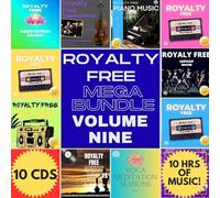 royalty free Multi Genre x10CD Music Mega Bundle Vol 9 - prs ppl licence free music for Yoga Meditation Sleep and Relaxation