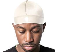 Royalty Headwear Premium Cap, Best for 360, 540, and 720 Waves (Cream)
