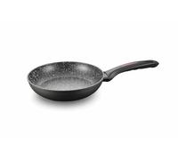 Royalty Line, Forged Aluminum Frying pan with Marble Coating, Compatible with All Heat Sources, 32 cm, Marble Color Ideal for Healthy, Non-Stick Cooking