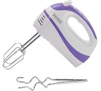 ROYALTY LINE, hand mixer 300W RLHM250T3-5 speeds, stainless steel accessories, ergonomic design, ideal for pastry and cooking, white color