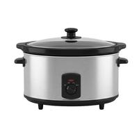 Royalty Line Stainless Steel Slow Cooker 240W with 3.5 L Ceramic Inner Pot