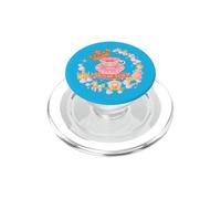 Royalty Pun English Tea Party Tea Lovers Funny PopSockets PopGrip for MagSafe