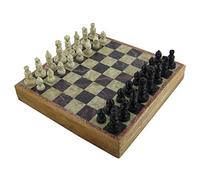 RoyaltyRoute Marble Chess Set Rajasthan Stone Art Unique Chess Sets and Board 25 x 25 cm