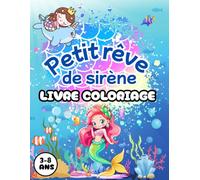 Royaume des Sirènes - 60 pages de Coloriages Magiques et Apaisants: Des heures de créativité et de magie sous la mer
