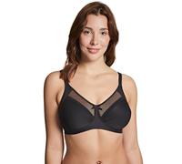 Royce Lingerie Women's Charlotte Support Non Wired Bra in Black | Size: 40DD Royce Lingerie Black 40DD