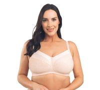 Royce Lingerie Women's Rosa Fuller Cup Non Wired Bra in Pale Pink | Size: 38G Royce Lingerie Pale Pink 38G