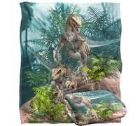 Royce Mcclure Bad Boy Raptor Dinosaurs Silky Touch Super Soft Throw Blanket 152 X 127 cm