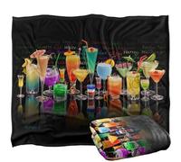 Royce Mcclure Cocktails Tropical Drinks Silky Touch Super Soft Throw Blanket 152 X 127 cm