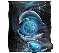 Royce Mcclure Dolphin Planet Silky Touch Super Soft Throw Blanket 152 X 127 cm